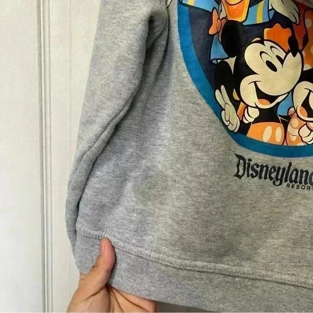 Disney Mickey Mouse And Friends Zip Hoodie For Kids Disneyland 2023 Sz M
